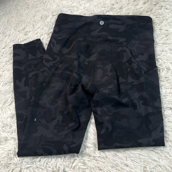 Lululemon Invigorate High-Rise Tight 25" Incognito Camo Multi Grey - Picture 4 of 7